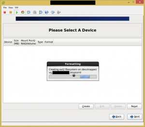 Writing changes to disk