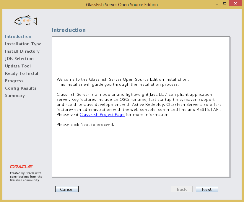 GlassFish Install 1 - Introduction